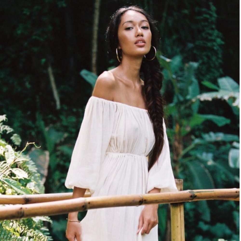 Savannah Morrow The Label White Dezarae Dress